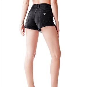 Guess Vintage High Rise Jean Shorts